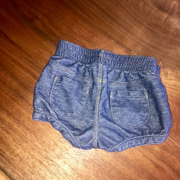 Blue jean shorts - Picture 2 of 3
